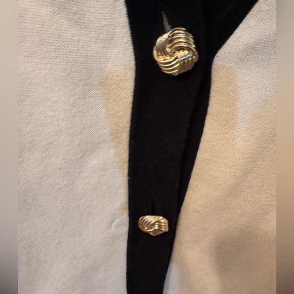 & Other Stories Oversized Gold button Cardigan Size M - Picture 6 of 14